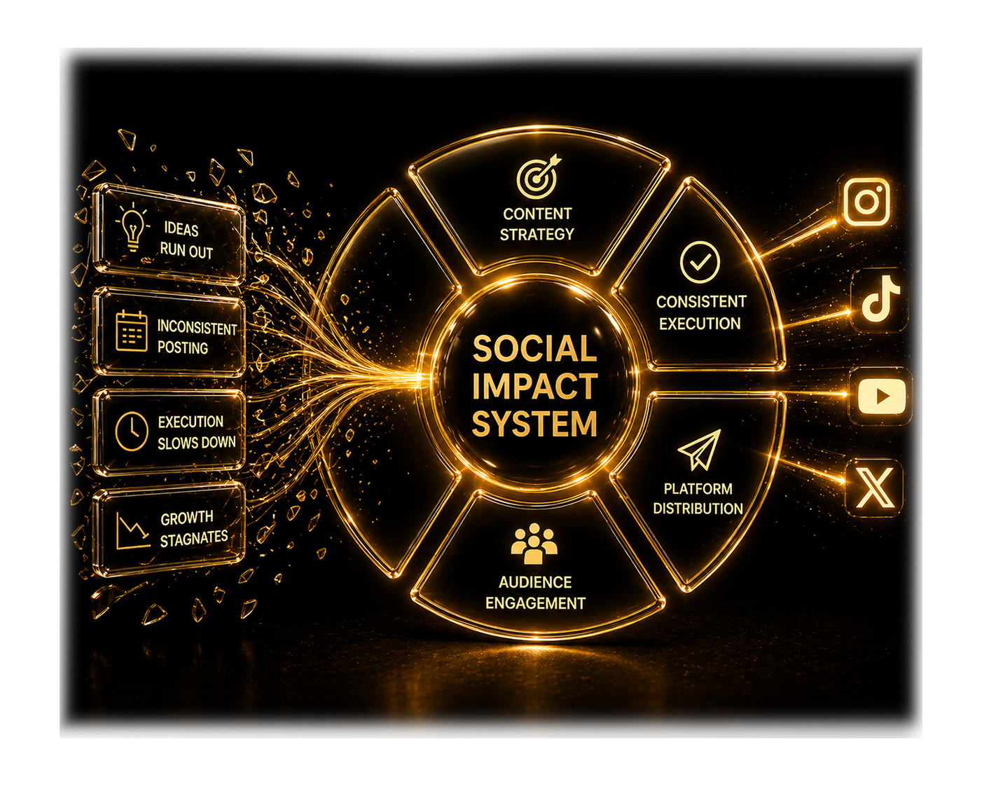 Social impact illustration from the design reference